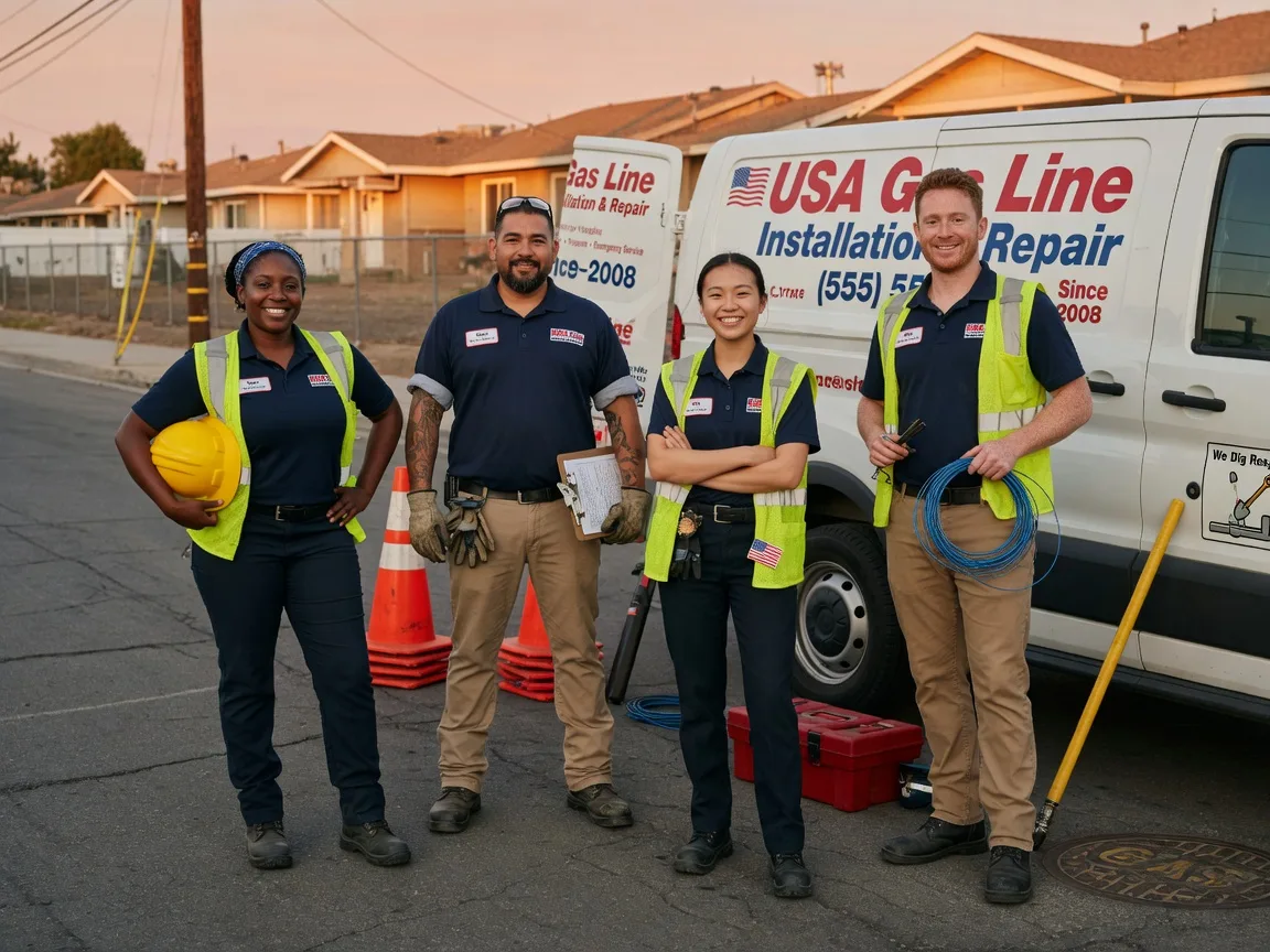 Gas Line Installation company in Reesville, OH